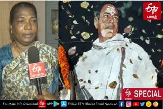 Rajiv Gandhi assassination victims speak about Perarivalan release and their struggle  ஓய்வுபெற்ற பெண் போலீஸ் அதிகாரி அனுசுயா டெய்சி ஈடிவி பாரத்திற்கு பிரேத்யேக பேட்டி  முன்னாள் பிரதமர் ராஜீவ் காந்தியின் 31 நினைவு தினத்தை முன்னிட்டு  retired-police-officer-anusuya-daisy-says-it-is-injustice-that-supreme-court-released-rajiv-gandhi-assassination-convict-perarivalan பேரறிவாளனை உச்ச நீதிமன்றம் விடுதலை தீர்ப்பு அநீதி - ராஜீவ் காந்தி அனுசுயா டெய்சி பேட்டி