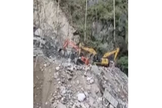 Jammu tunnel collapse  Rescue operation continues in Jammu  ten labourers missing in the Ramban tunnel accident  Jammu tunnel collapse in Ramban  ജമ്മു കാശ്‌മീരിലെ തുരങ്ക അപകടം  ജമ്മു കാശ്‌മീരിലെ തുരങ്ക അപകടത്തിൽ ഒരാൾ കൂടി മരിച്ചു  റംബാൻ ജില്ലയിൽ ഖൂനി നല്ലയിലെ തുരങ്ക അപകടം  One more labourer found dead in Jammu tunnel collapse