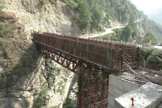 Construction of bridges in Chamba