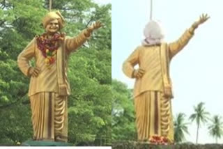 NTR statue set up issue in Pedapadu