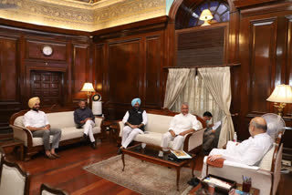 सुनील जाखड़ और अमित शाह की दिल्ली में मुलाकात , Sunil Jakhar and Amit Shah meeting live updates ,