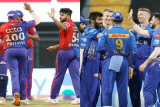 Mumbai Indians  Delhi Capitals  MI vs DC Live  MI vs DC live score 2022  ipl today Match  Sports News  Cricket News  ipl Match Score  आईपीएल 2022  मुंबई इंडियंस  दिल्ली कैपिटल्स  आईपीएल की खबरें  आईपीएल 2022 स्कोर