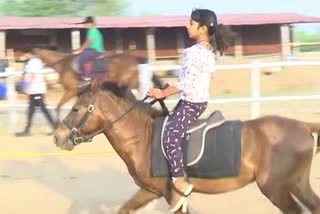 Horse riding training center