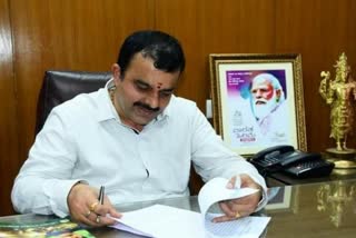 Minister Sunil Kumar