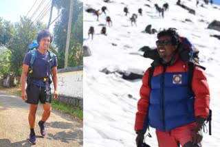 Pathanamthitta Sheikh Hasan Khan conquers Mount Everest  Sheikh Hasan Khan conquers Mount Everest  എവറസ്റ്റിന് മുകളിൽ ഇന്ത്യൻ പതാക പാറിച്ച് ഷെയ്ഖ് ഹസൻഖാൻ  എവറസ്റ്റ് കൊടുമുടി കീഴടക്കി പത്തനംതിട്ട ഷെയ്ഖ് ഹസൻഖാൻ  Sheikh Hasan Khan hoists the Indian flag on Mount Everest  ധനകാര്യ വകുപ്പിലെ സീനിയർ ഗ്രേഡ് അസിസ്റ്റന്‍റായ ഹസന്‍ഖാൻ