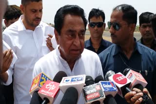 kamalnath targets bjp