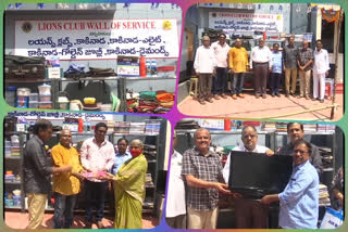 Lions Club Wall Of Service at Kakinada