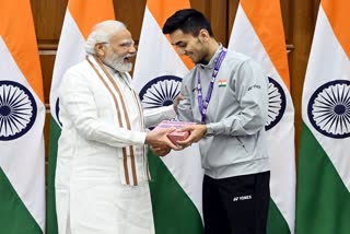 Lakshya Sen Narendra Modi