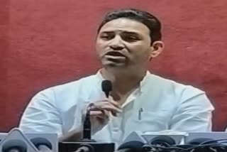 Sachin Yadav targeted Shivraj government