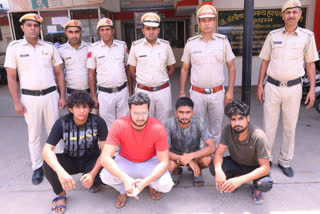 Police arrested three accused of murder in Bhiwani