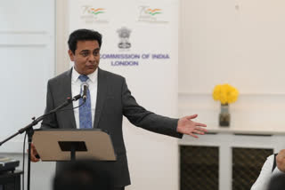 minister ktr going to Davos from London for participate in world economic summit