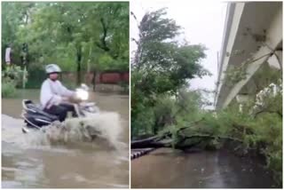 heavy rain in gurugram