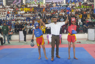 Wushu  championship concluded in bijbehara indoor stadium