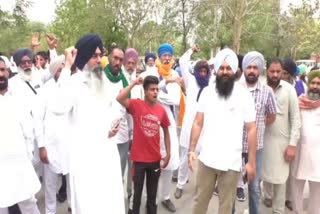 farmers protest in sirsa