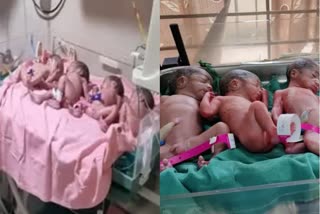 Woman Gave Birth To Four Children