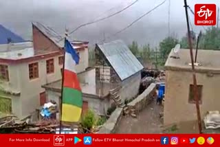 Snowfall in Lahaul