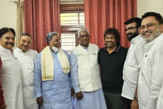 Siddaramayya Congradulated the candidates