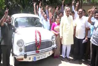 Basavaraja horatti filed nomination for mlc election