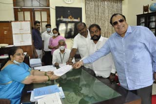 Sharavana filed nomination as jds candidate