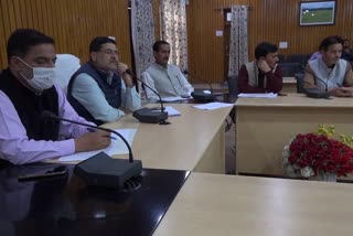 DC Budgam reviews Jal jeevan mission scheme works