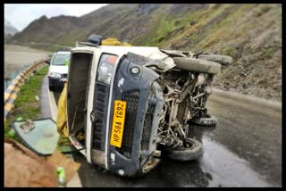 Road accident in Lahaul