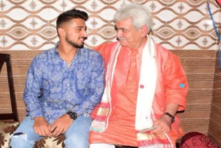 Manoj Sinha met Indian Cricketer Umran Malik