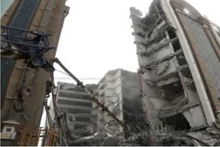 ایران میں عمارت منہدم ہونے سے 11 افراد ہلاک