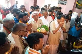 Tambula Prashne started in Shri Ramanjaneya Bhajana Mandir