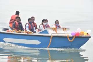 Water boat will run in Shivrinarayan Mahanadi