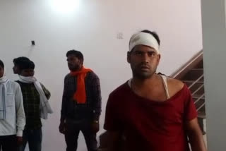 In Laws Beat Son In Law in gwalior