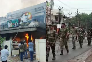 Andhra violence: 36 ଗିରଫ, ବ୍ୟାପକ ପୋଲିସ ମୁତ