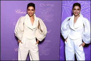 Deepika Padukone looks ravishing in white ensemble