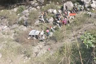 Six people died in uttarkashi road accident