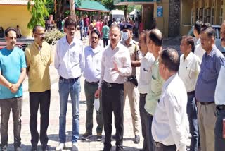 DC Pankaj Rai inspected  development works in Bilaspur