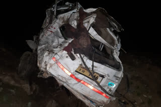 Zojila Pass road accident