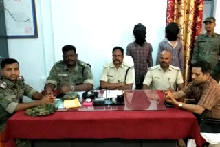 Gumla police arrested two youths
