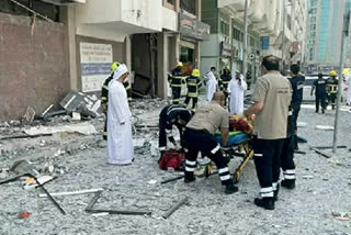 gas cylinder explosion in UAE