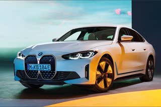 BMW launches all-electric sedan i4 priced at Rs 69.9 lakh  all electric sedan i4 price  BMW new all electric sedan  ബിഎംഡബ്ലുവിന്‍റെ പുതിയ ഓള്‍ ഇലക്ട്രിക്ക് സെഡാന്‍ ഐ4  ബിഎംഡബ്ലുവിന്‍റെ പുതിയ കാര്‍