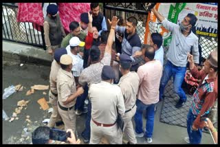 CONGRESS PROTEST IN SHIMLA