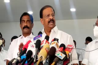 KPCC president K Sudhakaran said that the CPM was running for the votes of communal forces  വര്‍ഗീയ ശക്തികളുടെ വോട്ടിനായി നെട്ടോട്ടമോടി സിപിഎം  മന്ത്രിമാര്‍ ശ്രമിക്കുന്നത് വര്‍ഗീയത വളര്‍ത്താന്‍  വിശദീകരണവുമായി കെ സുധാകരന്‍  KPCC president K Sudhakaran  explanation of KPCC president K Sudhakaran