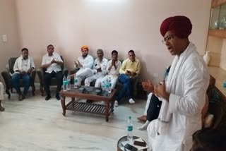 Vijay Bainsala in gadariya and gurjar society meeting