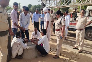 Child Fallen in Borewell in Jalore