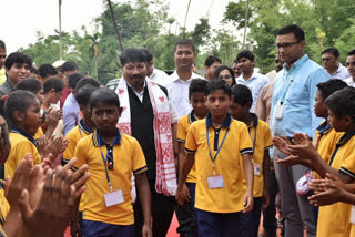 Minister Atul Bora attend Gunotsav 2022 at Bokakhat