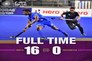 Asia Cup 2022  india  Indonesia  hockey news  sports news in hindi  एशिया कप 2022  भारत  इंडोनेशिया  पूल ए