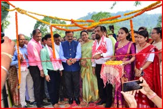 Minister Chandra Mohan Patwari inaugurates Model high school at Amchong Tea Estate