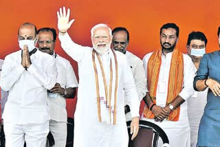 Modi in Hyderabad