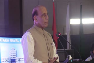 Rajnath Singh in karawara