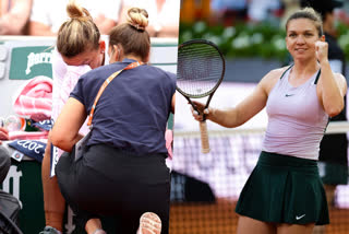 Simona Halep panic attack  Simona Halep at French Open  Simona Halep tennis  Simona Halep match panic  സിമോണ്‍ ഹാലപ്പ്  ഫ്രഞ്ച് ഓപ്പണ്‍  ചൂയിങ്വന്‍ സീഹങ്