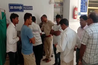 Polling officer died in Gumla