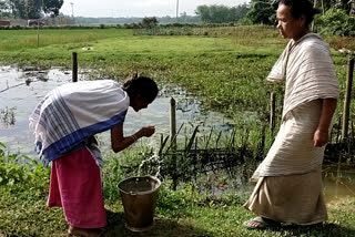 no pure drinking water in teok